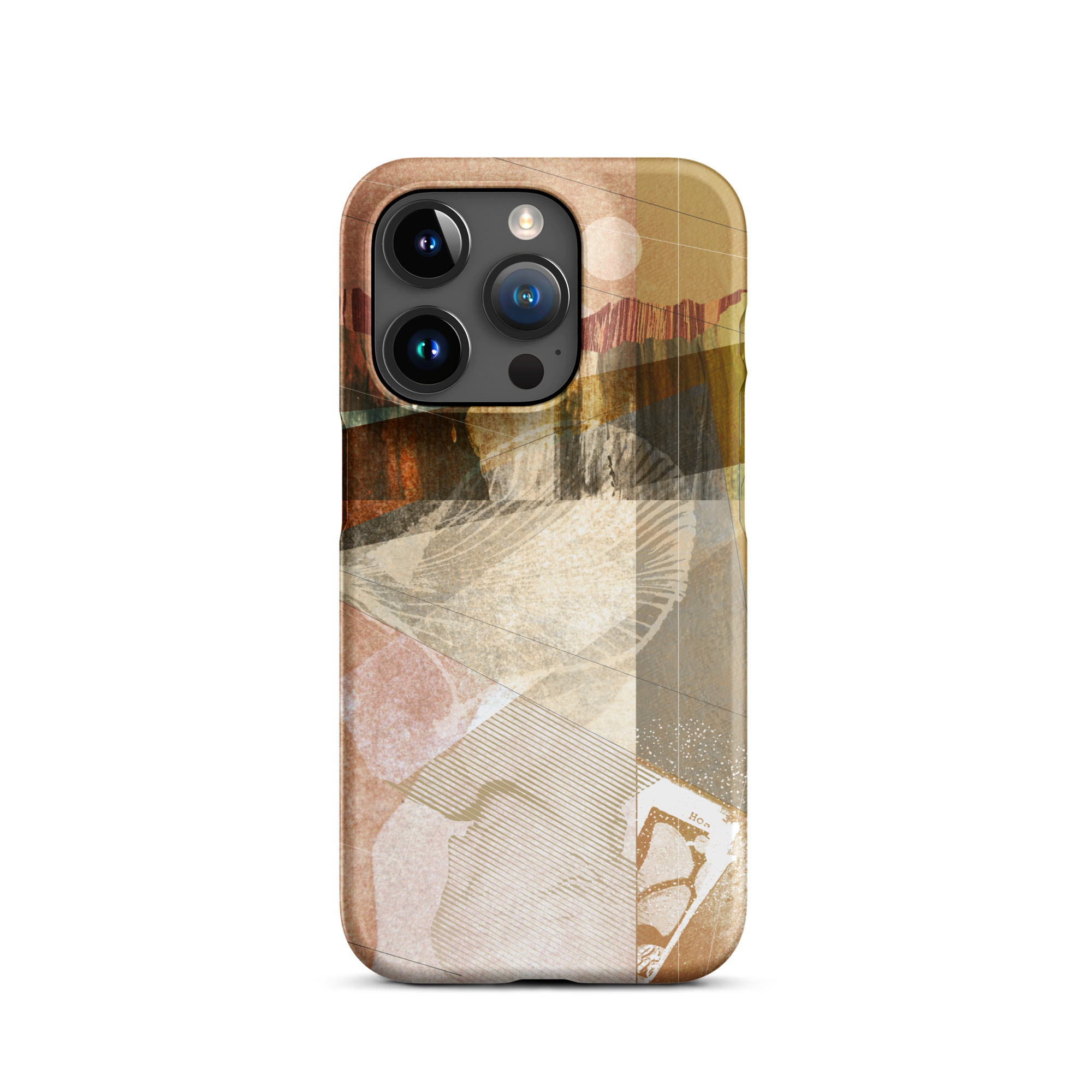 Snap case for iphone matte iphone 15 pro front 68fdf08843f5e.jpg