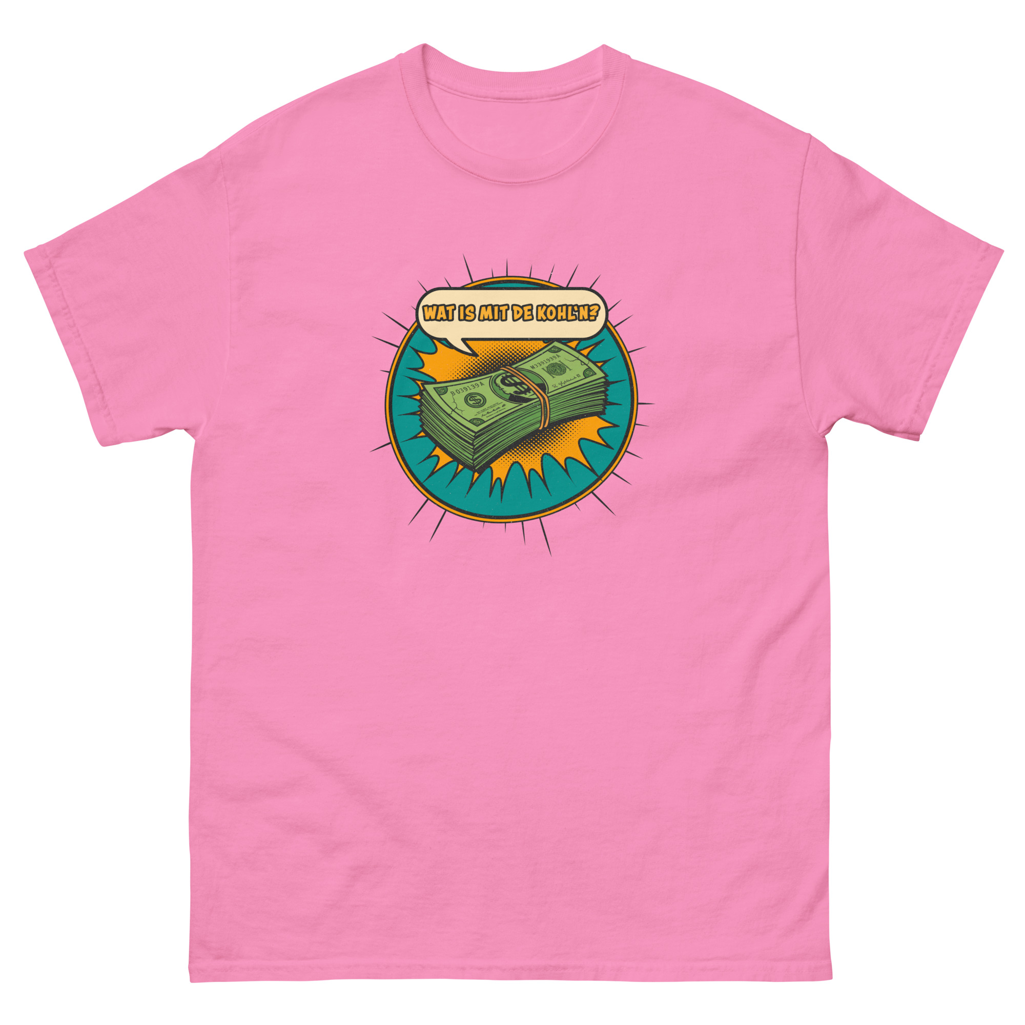 Wat is mit de Kohl'n - Unisex Comic Fun T-Shirt Leipzig – Bild 7