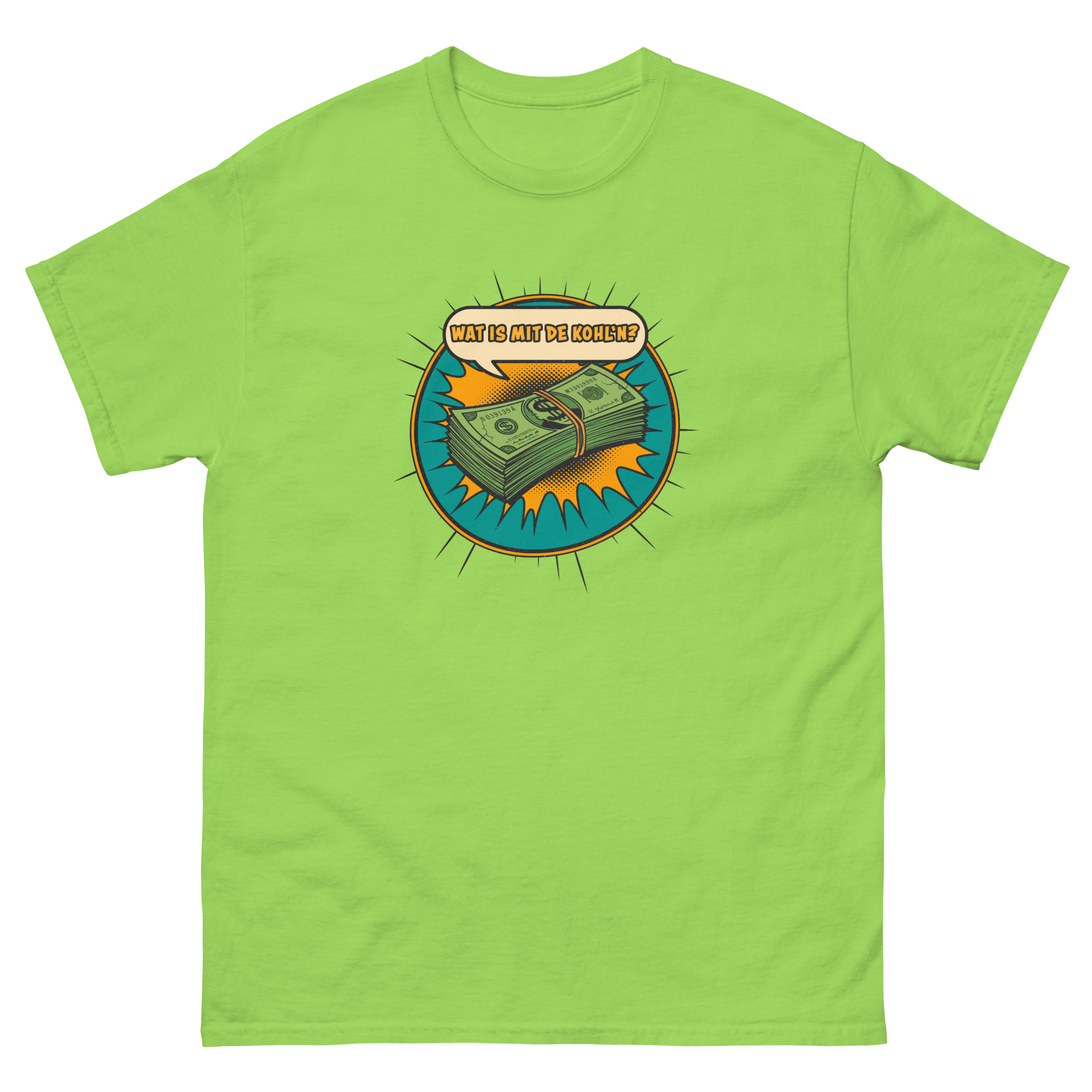 Wat is mit de Kohl'n - Unisex Comic Fun T-Shirt Leipzig – Bild 10