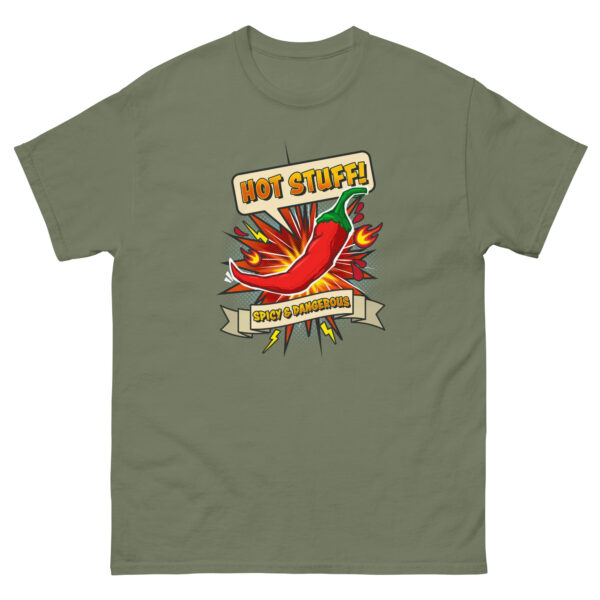 Unisex classic tee military green front 68f4934f687b3.jpg