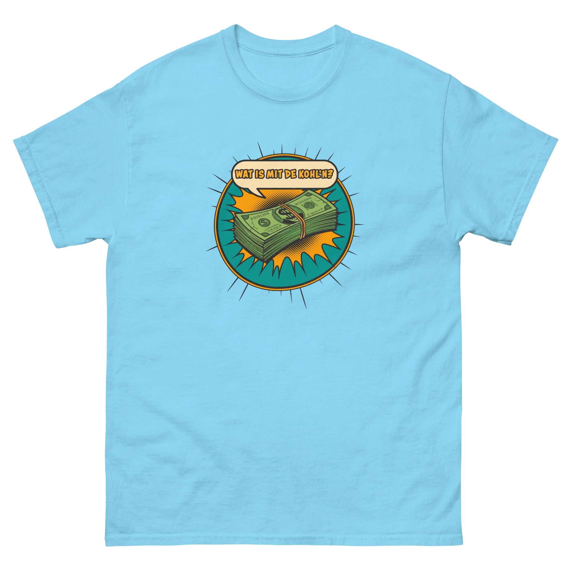 Wat is mit de Kohl'n - Unisex Comic Fun T-Shirt Leipzig – Bild 12