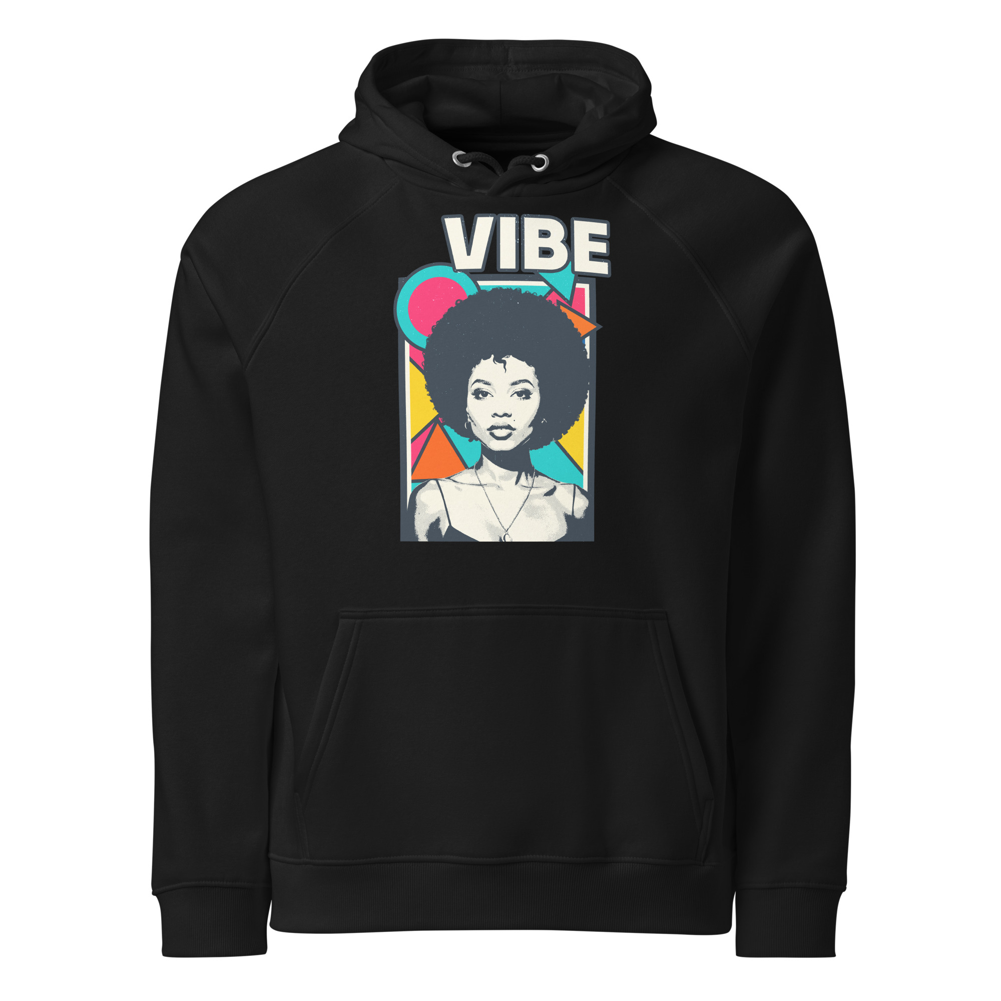 VIBE Bio-Raglan-Hoodie – Bild 2