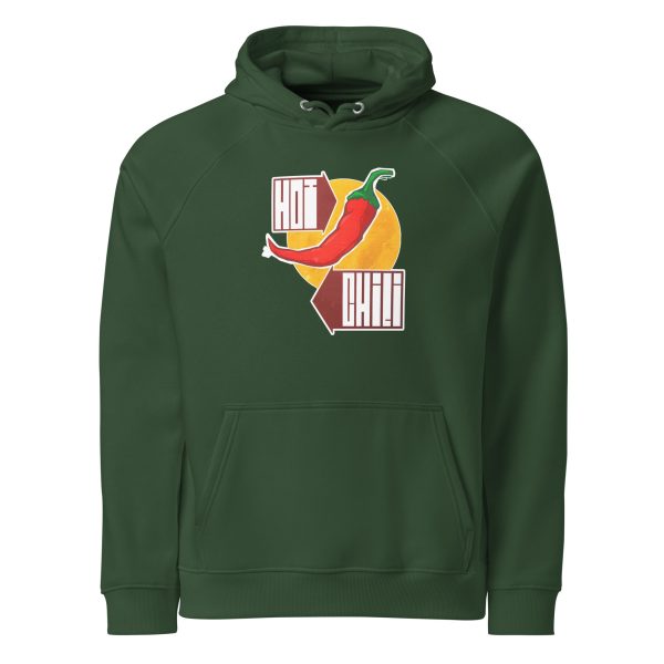 Hot Chili Bio-Raglan-Hoodie