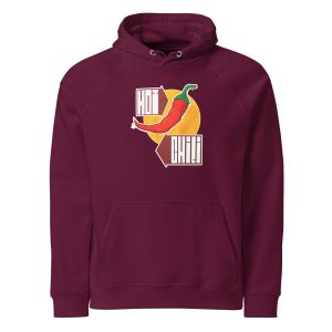 Hot Chili Bio-Raglan-Hoodie