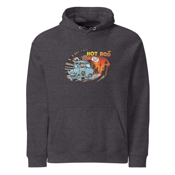 Berlin Hod Rod Comic Bio-Raglan-Hoodie