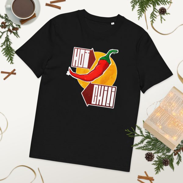 Hot Chili Unisex-Bio-Baumwoll-T-Shirt