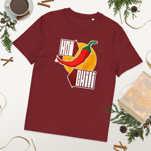 Hot Chili Unisex-Bio-Baumwoll-T-Shirt