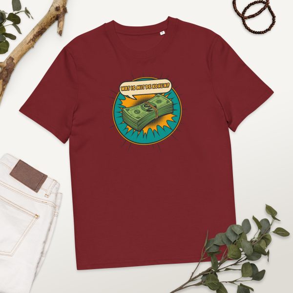Wat is mit de Kohl'n Unisex-Bio-Baumwoll-T-Shirt