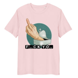 Unisex organic cotton t shirt cotton pink front 68f4ca62380fd.jpg