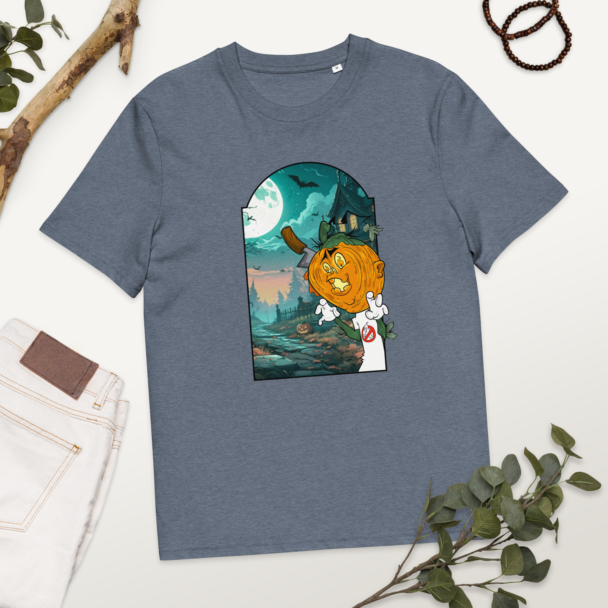 Halloween 2025 Fun Bio-Baumwoll-T-Shirt – Bild 3