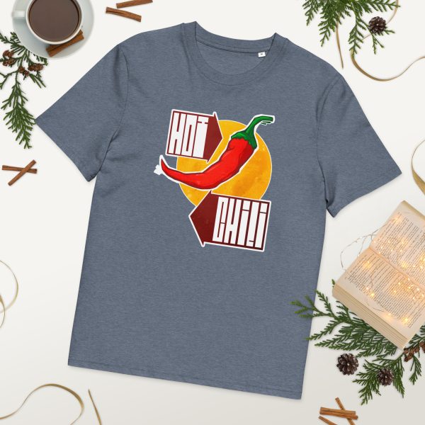 Hot Chili Unisex-Bio-Baumwoll-T-Shirt