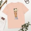 Karikatur einer prominenten Politikfigur Bio-Baumwoll-T-Shirt