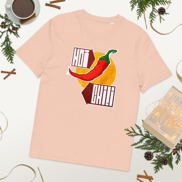 Hot Chili Unisex-Bio-Baumwoll-T-Shirt