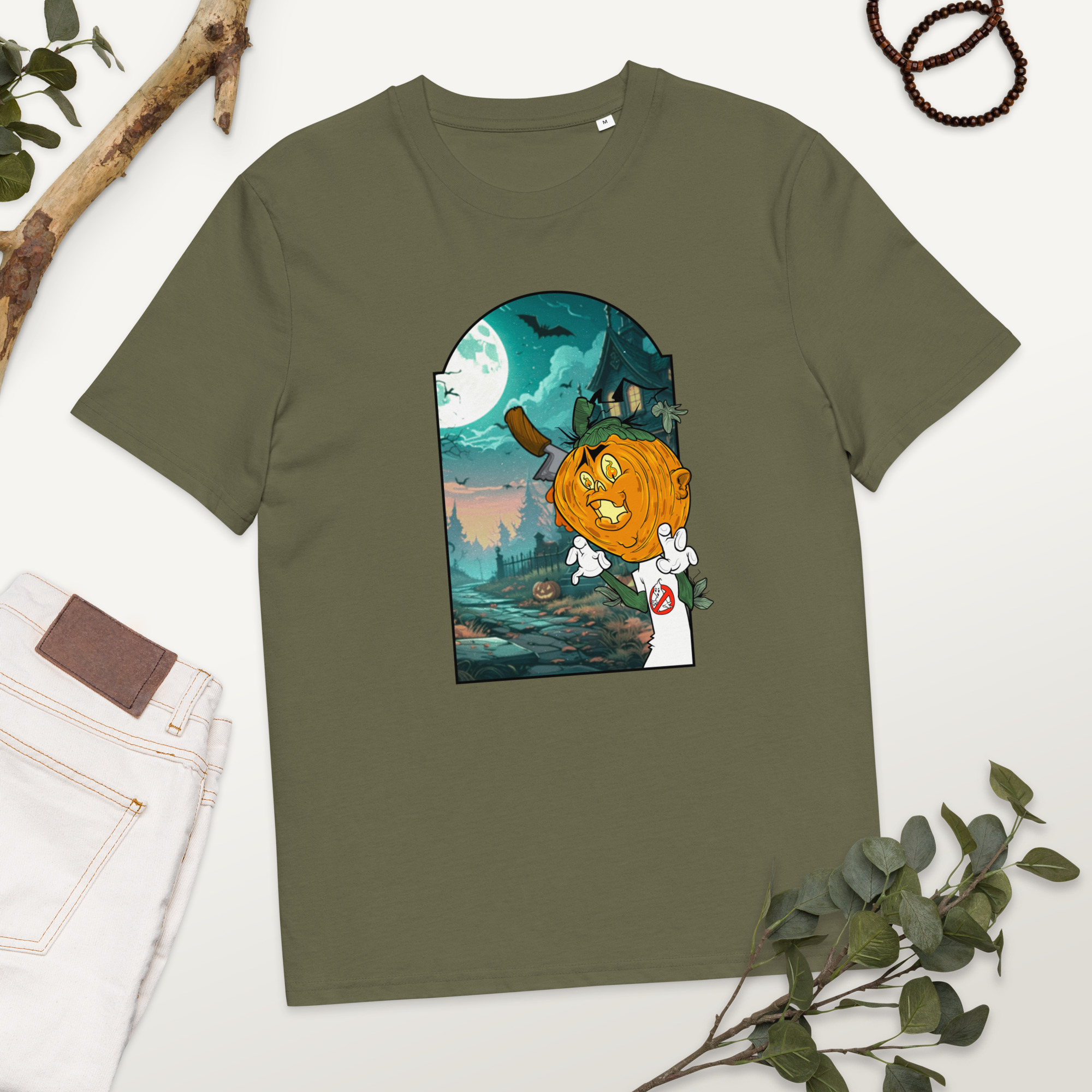 Halloween 2025 Fun Bio-Baumwoll-T-Shirt – Bild 2