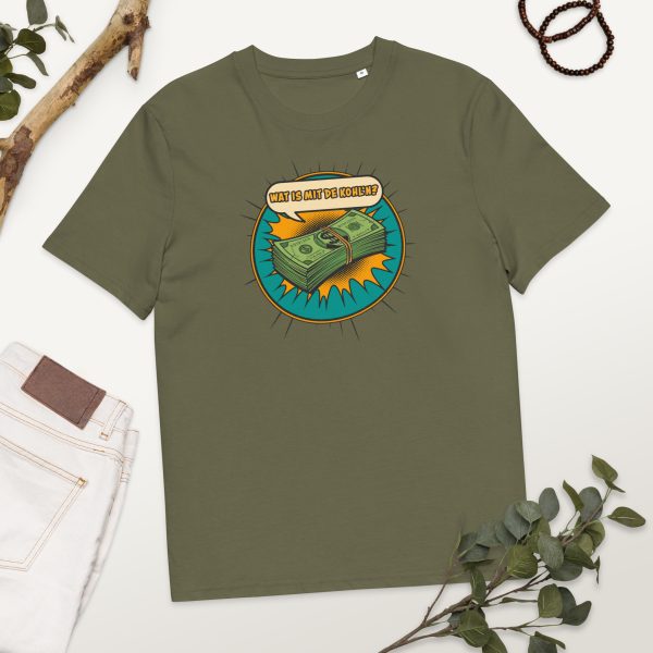 Wat is mit de Kohl'n Unisex-Bio-Baumwoll-T-Shirt