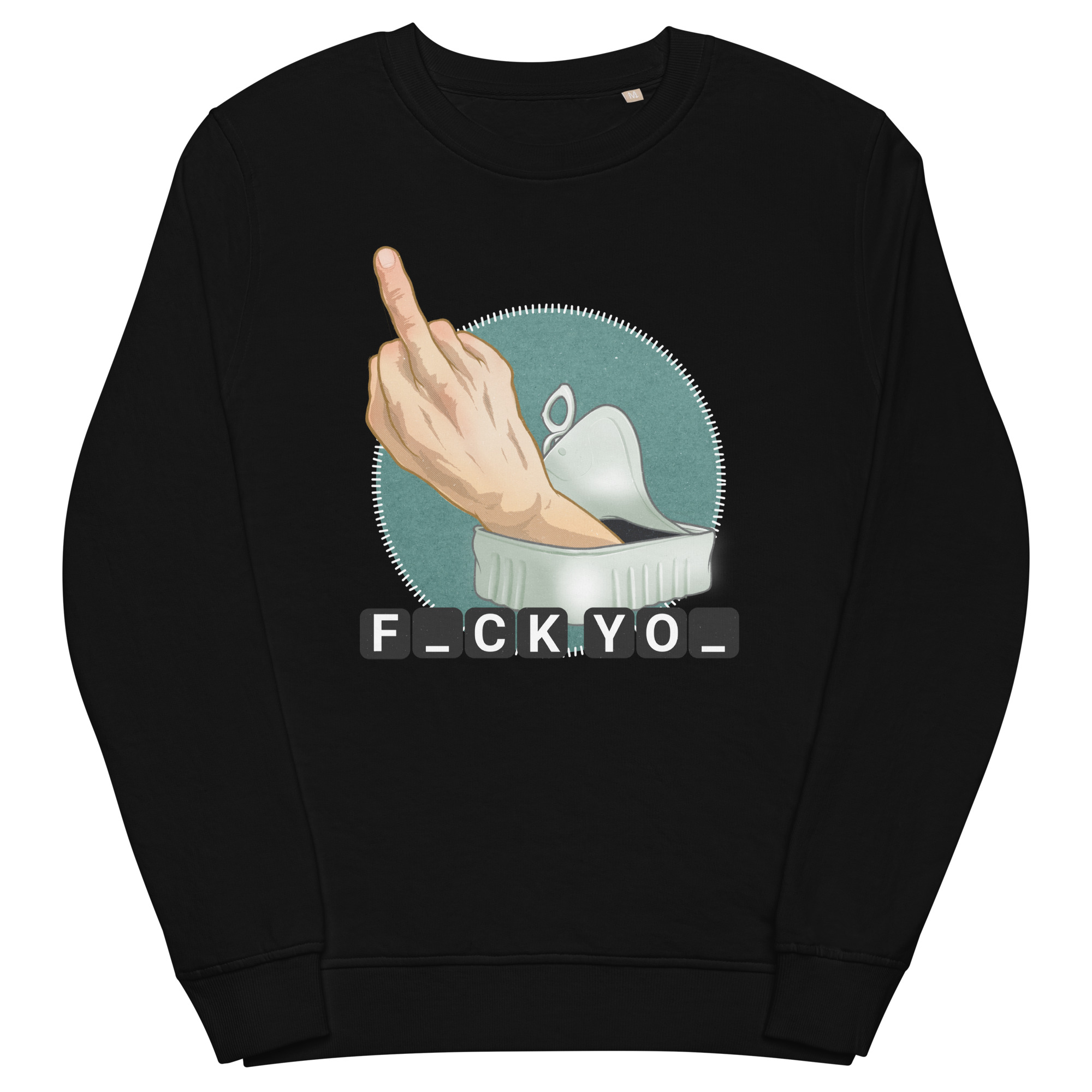 Unisex organic sweatshirt black front 68f4c8f4a668a.jpg