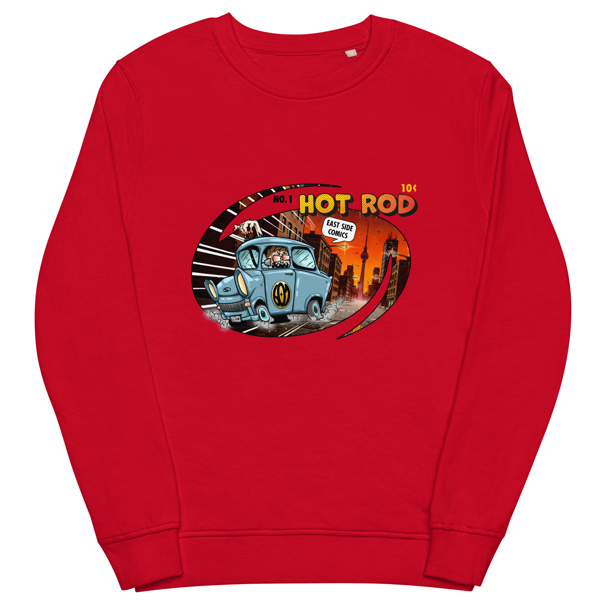 Trabant HOT ROD Comic Bio-Pullover