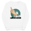 Unisex organic sweatshirt white front 68f4c8f4ae69f.jpg