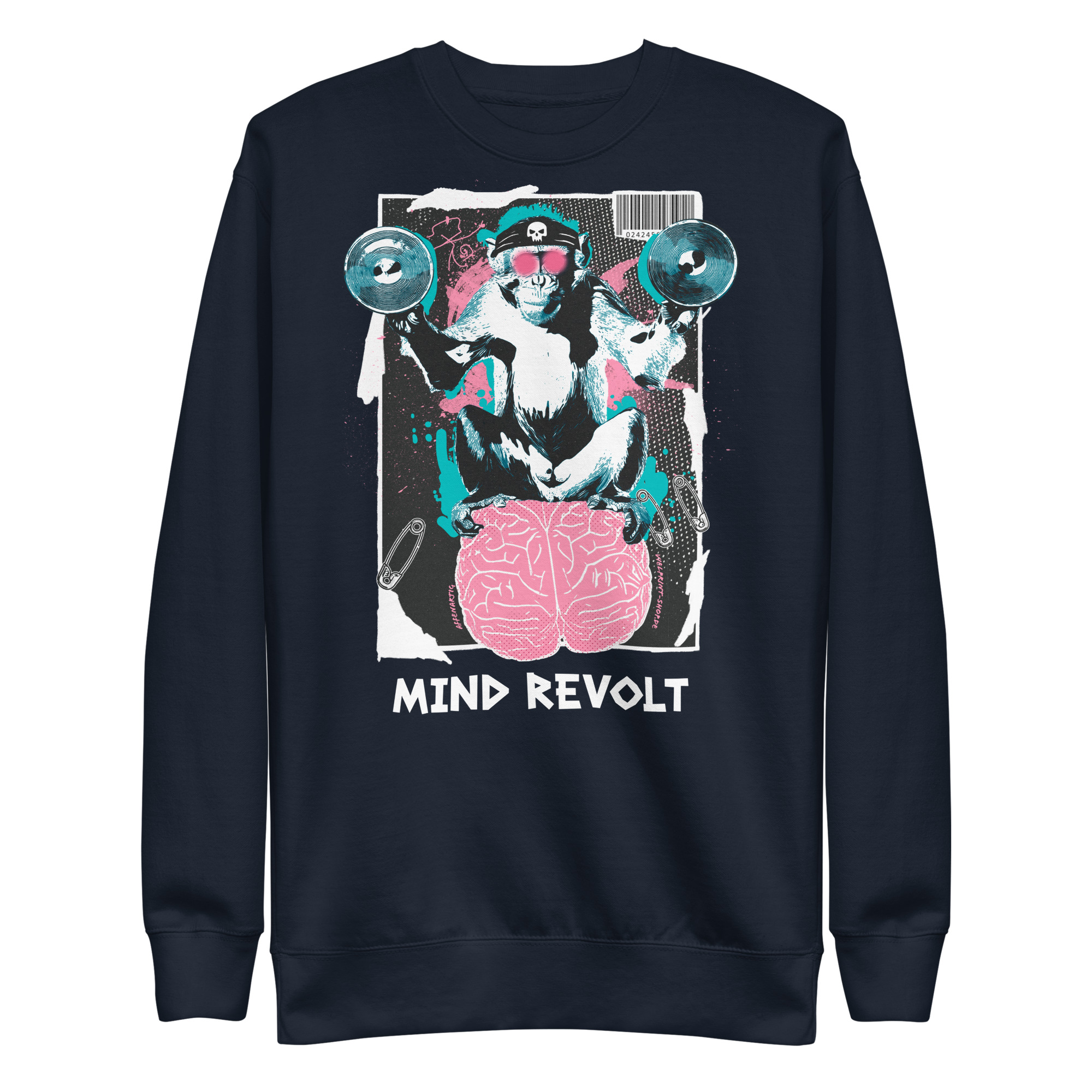 Unisex premium sweatshirt navy blazer front 6905229d74e6c.jpg