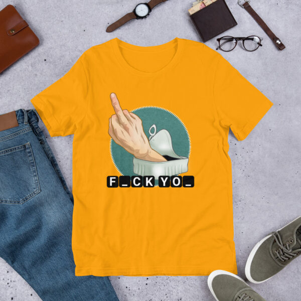 Unisex staple t shirt gold front 68f4c9d020632.jpg