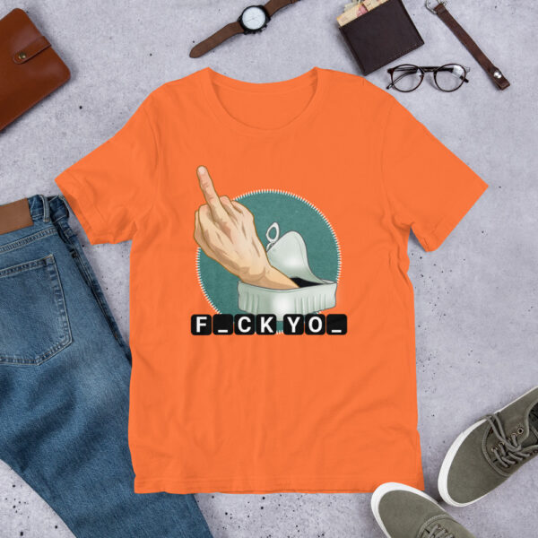 Unisex staple t shirt orange front 68f4c9d01d87a.jpg