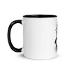 I Love Tux Tasse mit farbiger Innenseite