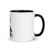 I Love Tux Tasse mit farbiger Innenseite