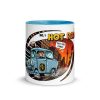 Berlin HOT ROD Comic Tasse mit farbiger Innenseite