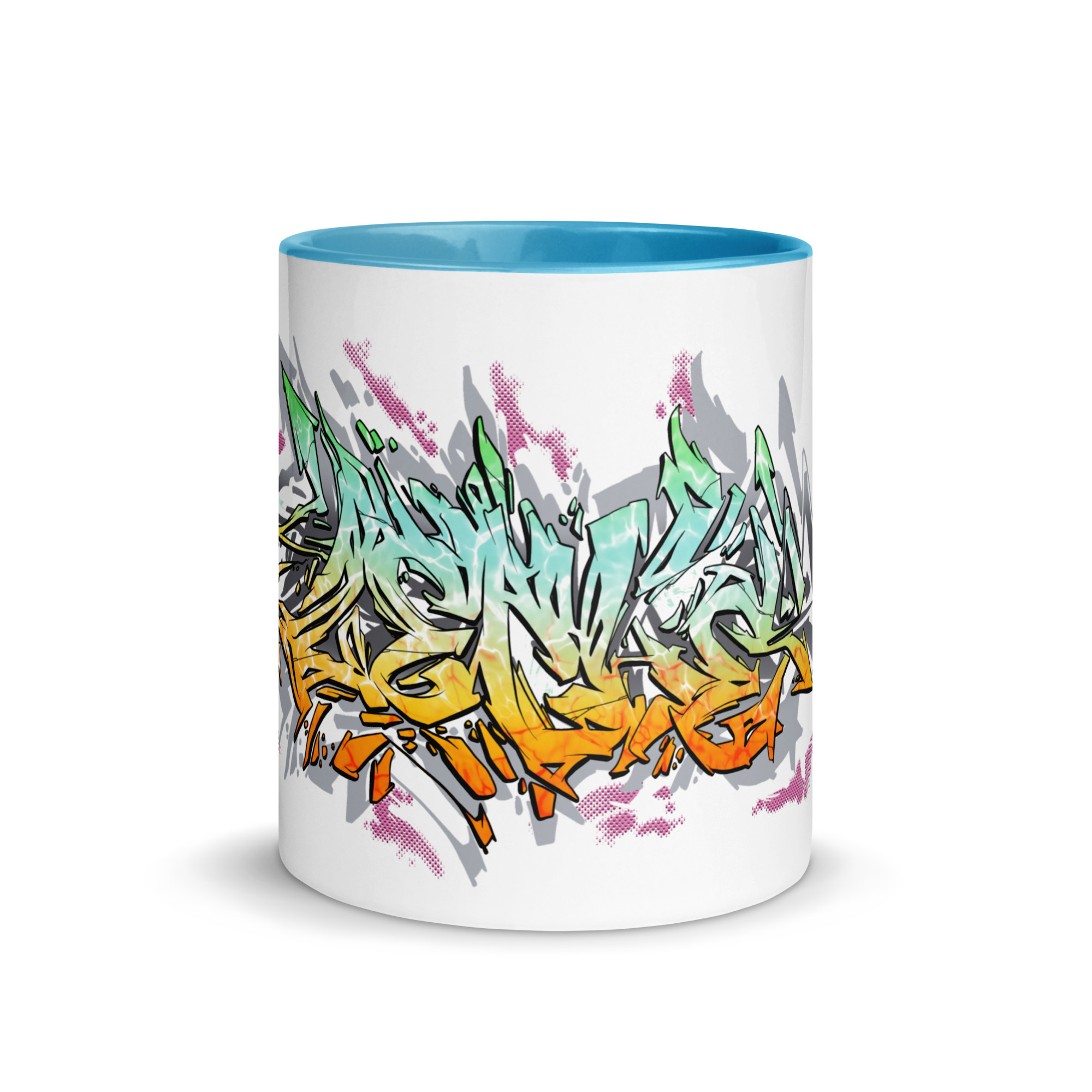 Zecke Tasse mit farbiger Innenseite – Bild 11