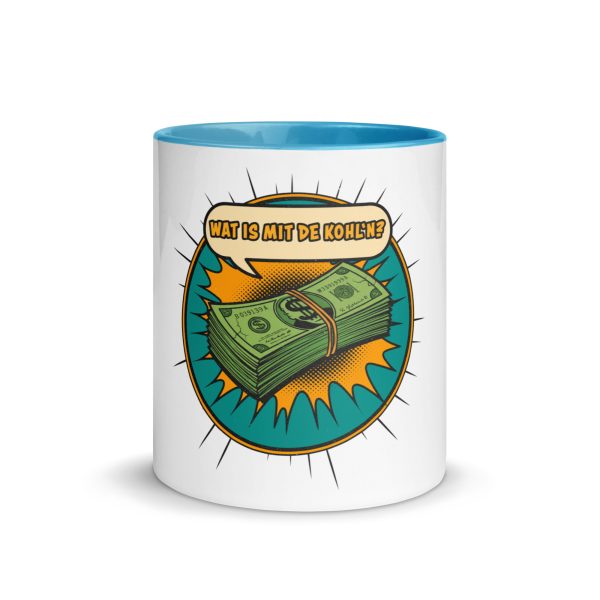 Wat is mit de Kohl'n Tasse mit farbiger Innenseite