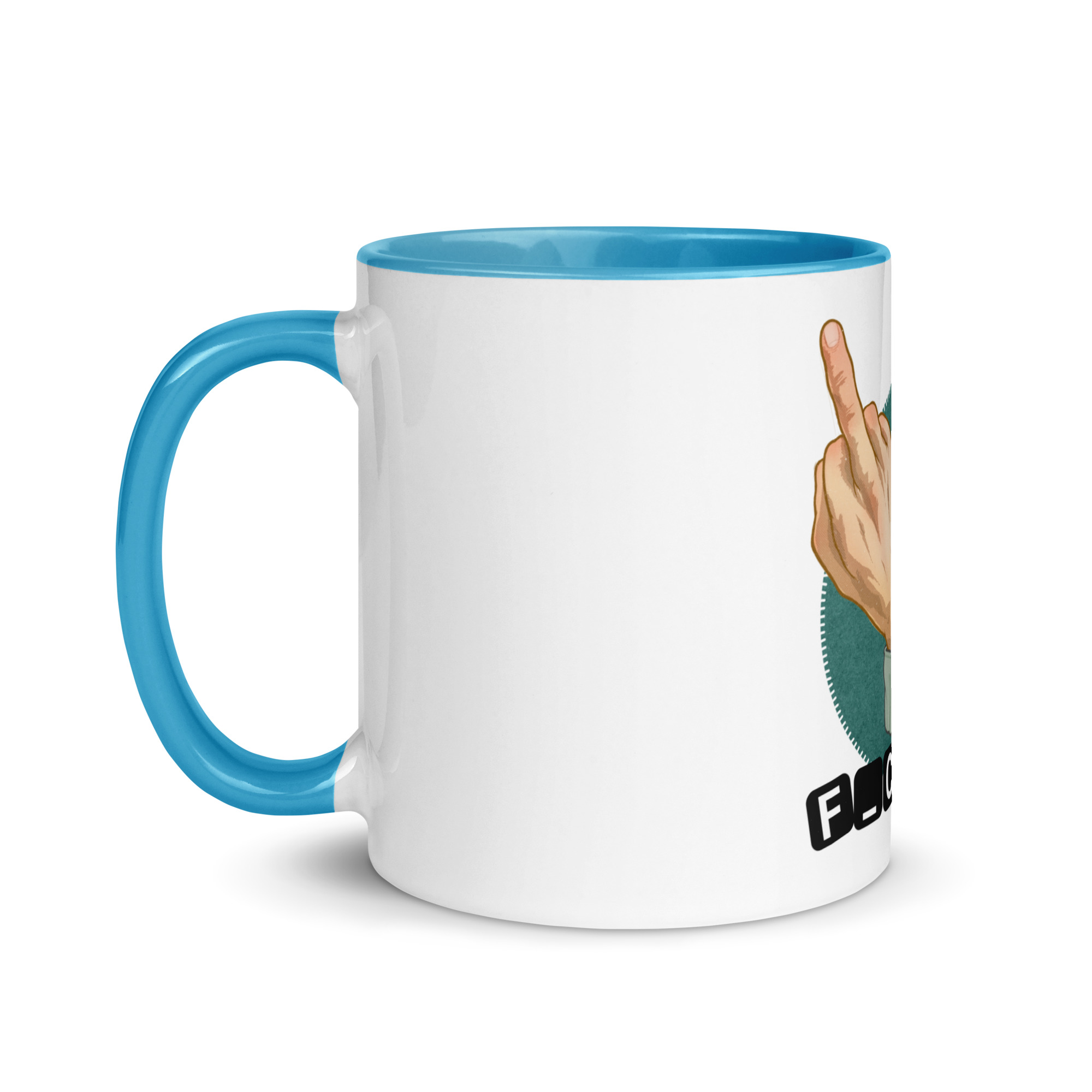 F_ck Yo_ Tasse mit farbiger Innenseite – Bild 6