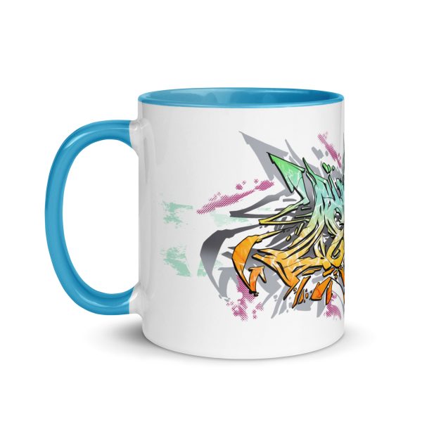 Zecke Tasse mit farbiger Innenseite
