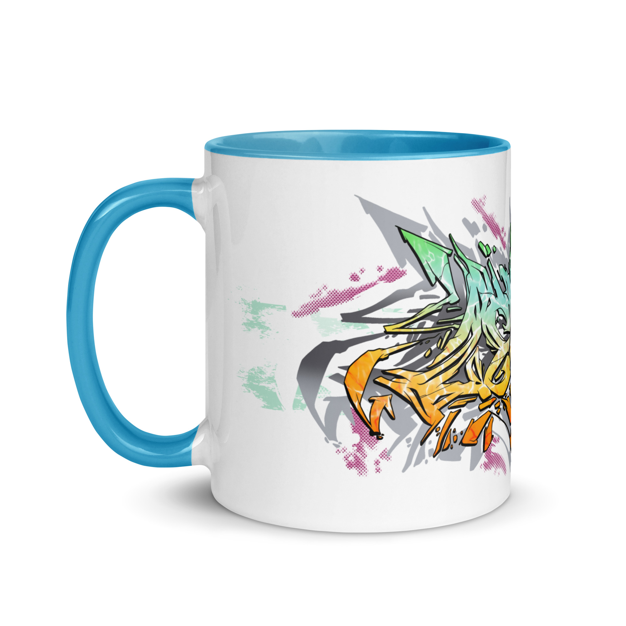 Zecke Tasse mit farbiger Innenseite – Bild 12