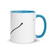 Durchziehender Faden - Eine Tasse mit farbiger Innenseite