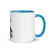 I Love Tux Tasse mit farbiger Innenseite