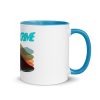 is not a crime Tasse mit farbiger Innenseite