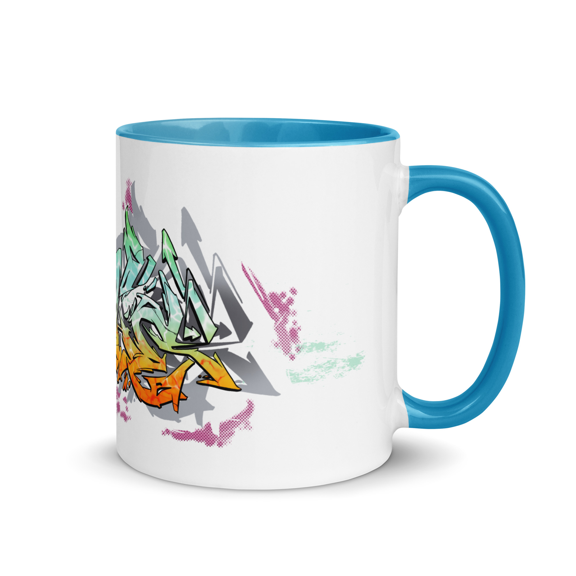 Zecke Tasse mit farbiger Innenseite – Bild 10