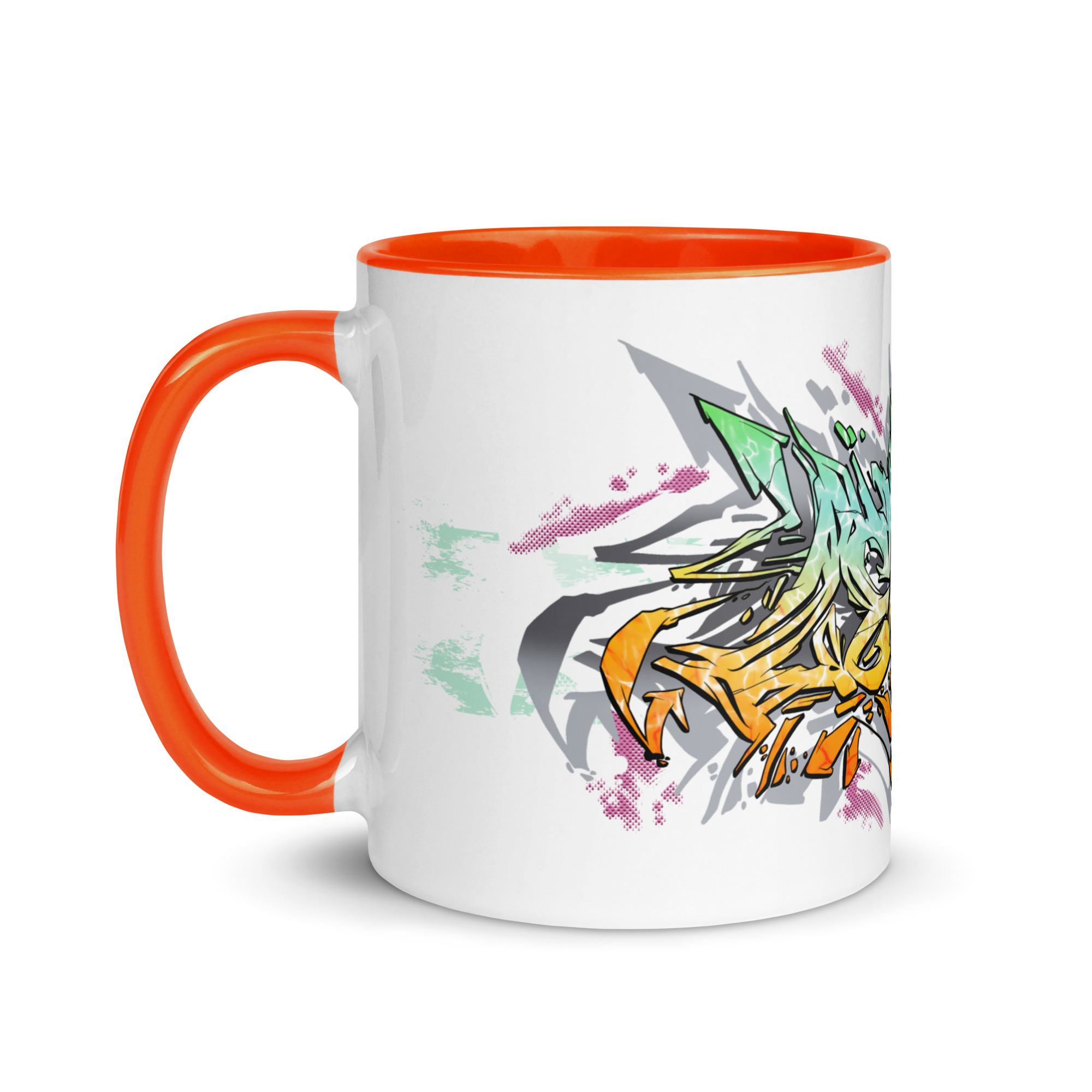 Zecke Tasse mit farbiger Innenseite – Bild 9