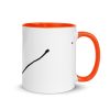 Durchziehender Faden - Eine Tasse mit farbiger Innenseite