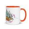 Zecke Tasse mit farbiger Innenseite
