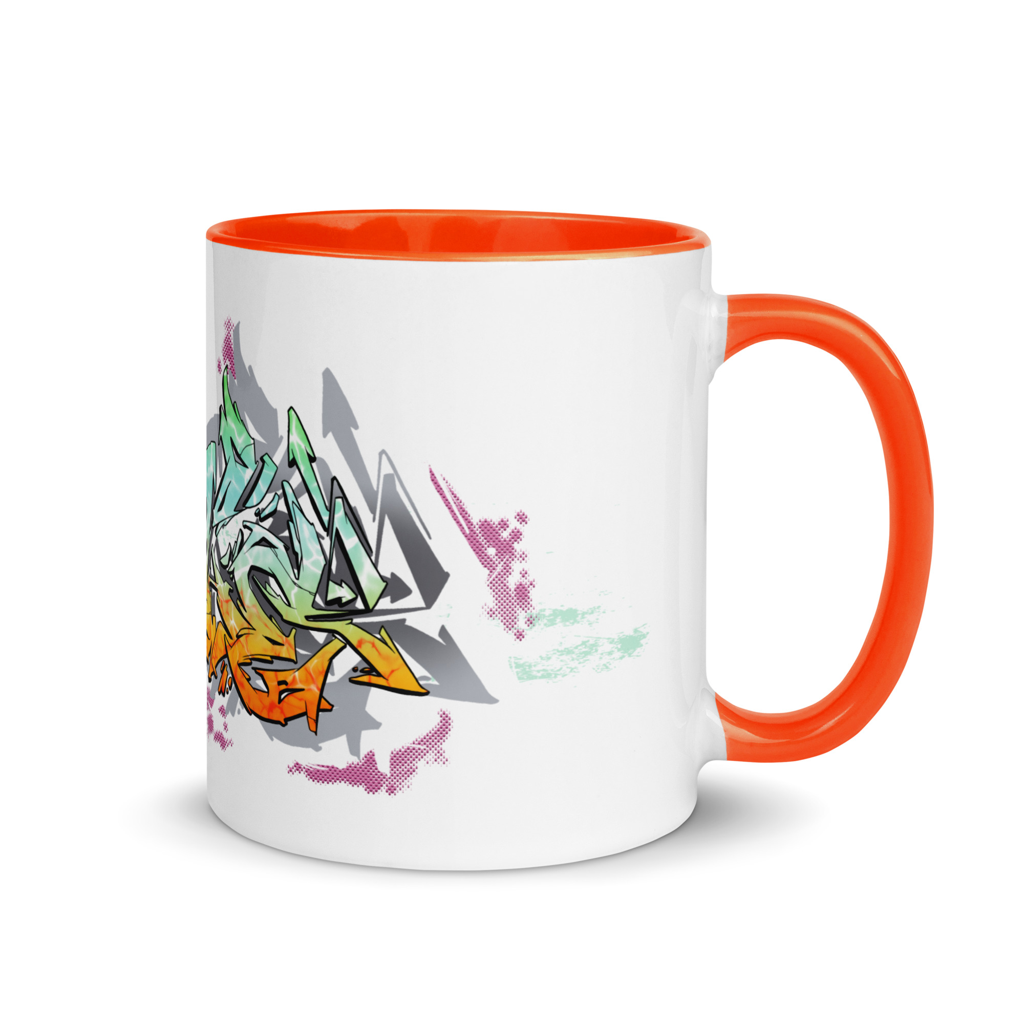 Zecke Tasse mit farbiger Innenseite – Bild 8