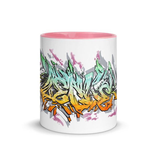 Zecke Tasse mit farbiger Innenseite