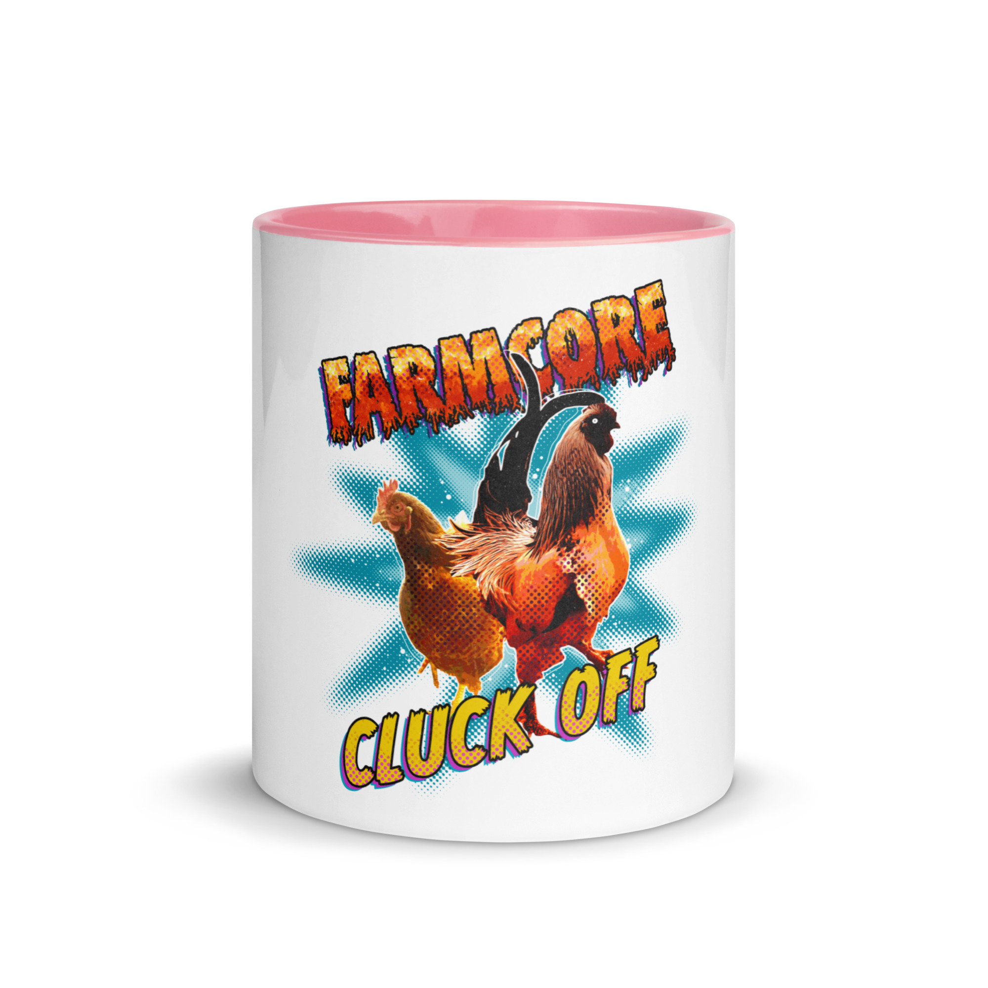 White ceramic mug with color inside pink 11 oz front 68f40f70426fd.jpg