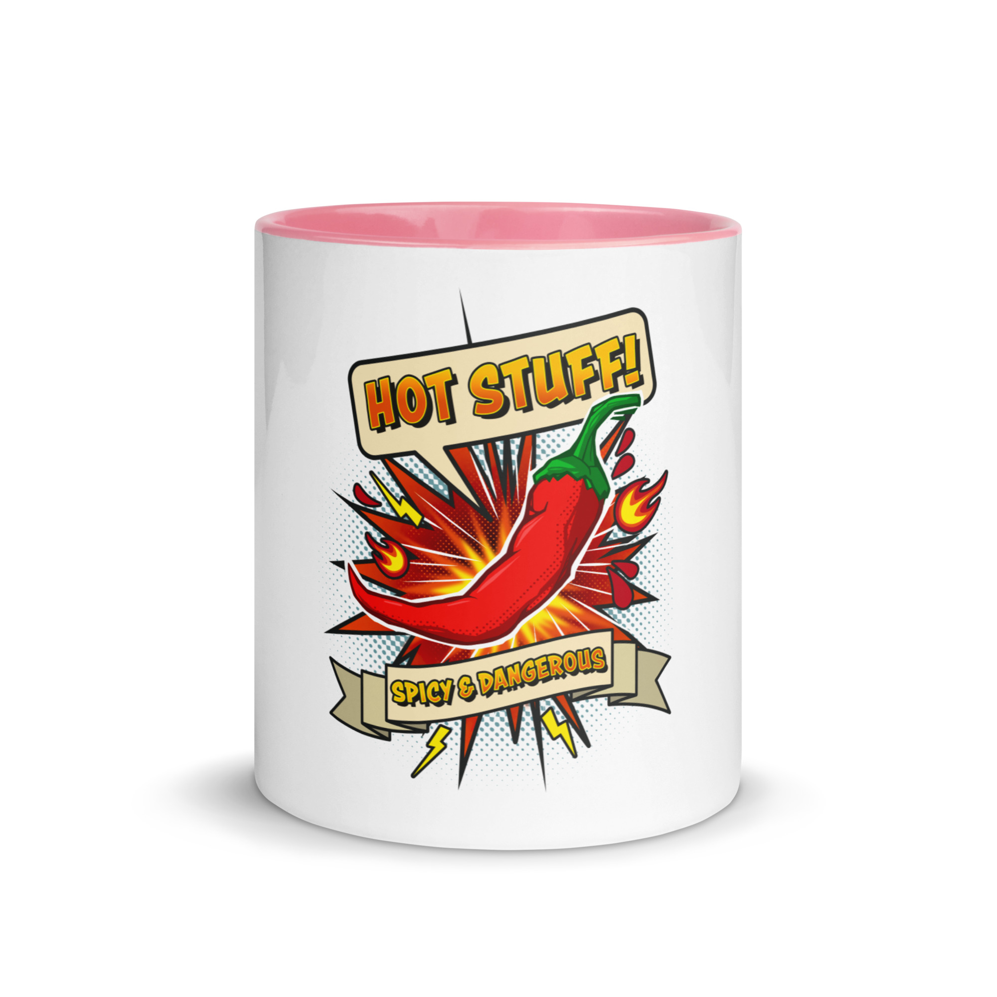 White ceramic mug with color inside pink 11 oz front 68f49394df3f2.jpg