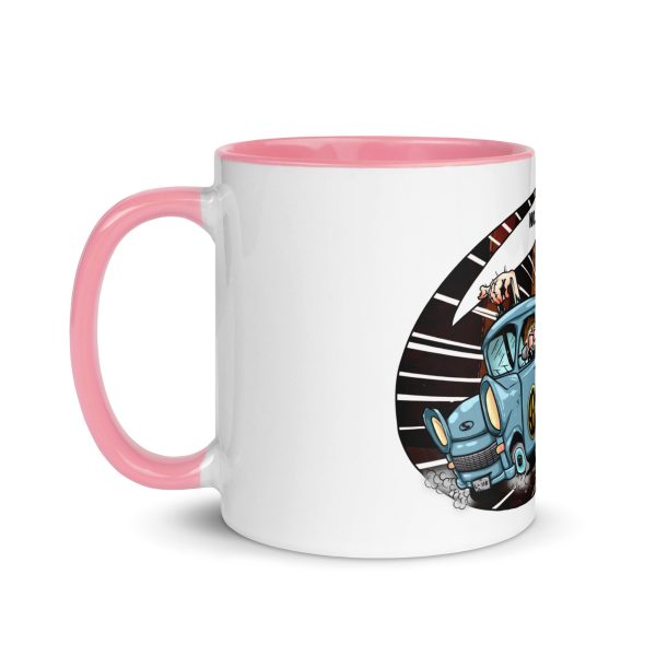 Berlin HOT ROD Comic Tasse mit farbiger Innenseite