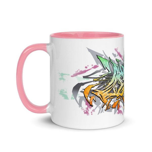Zecke Tasse mit farbiger Innenseite