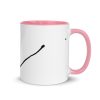 Durchziehender Faden - Eine Tasse mit farbiger Innenseite