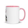 I Love Tux Tasse mit farbiger Innenseite