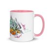 Zecke Tasse mit farbiger Innenseite