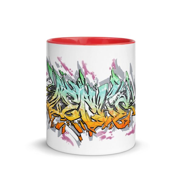 Zecke Tasse mit farbiger Innenseite